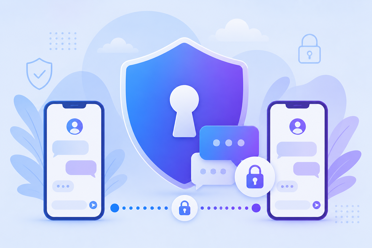 Illustration du chiffrement transport MTProto de Telegram